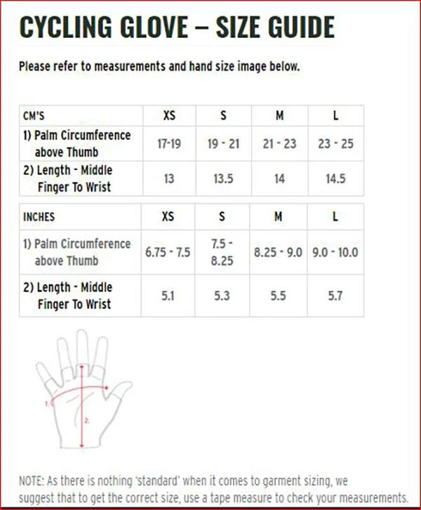 Tattoo Cycling Gloves - Image 4